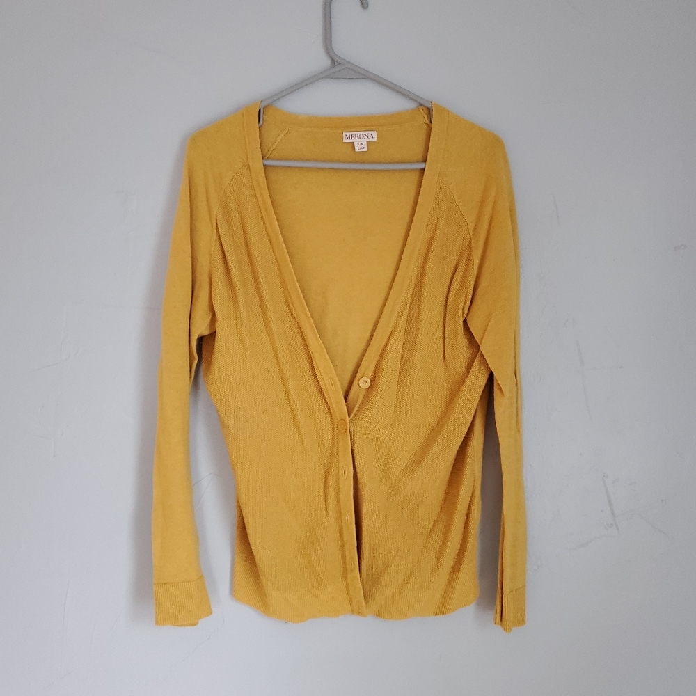 Mustard Cardigan